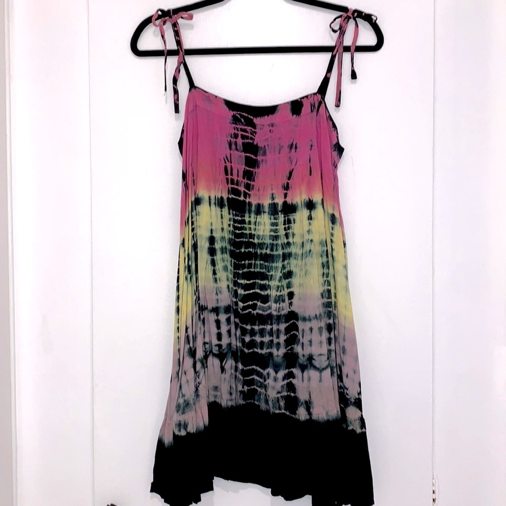 NWOT Victoria’s Secret “Soaked” Sundress Tie-Dye Medium